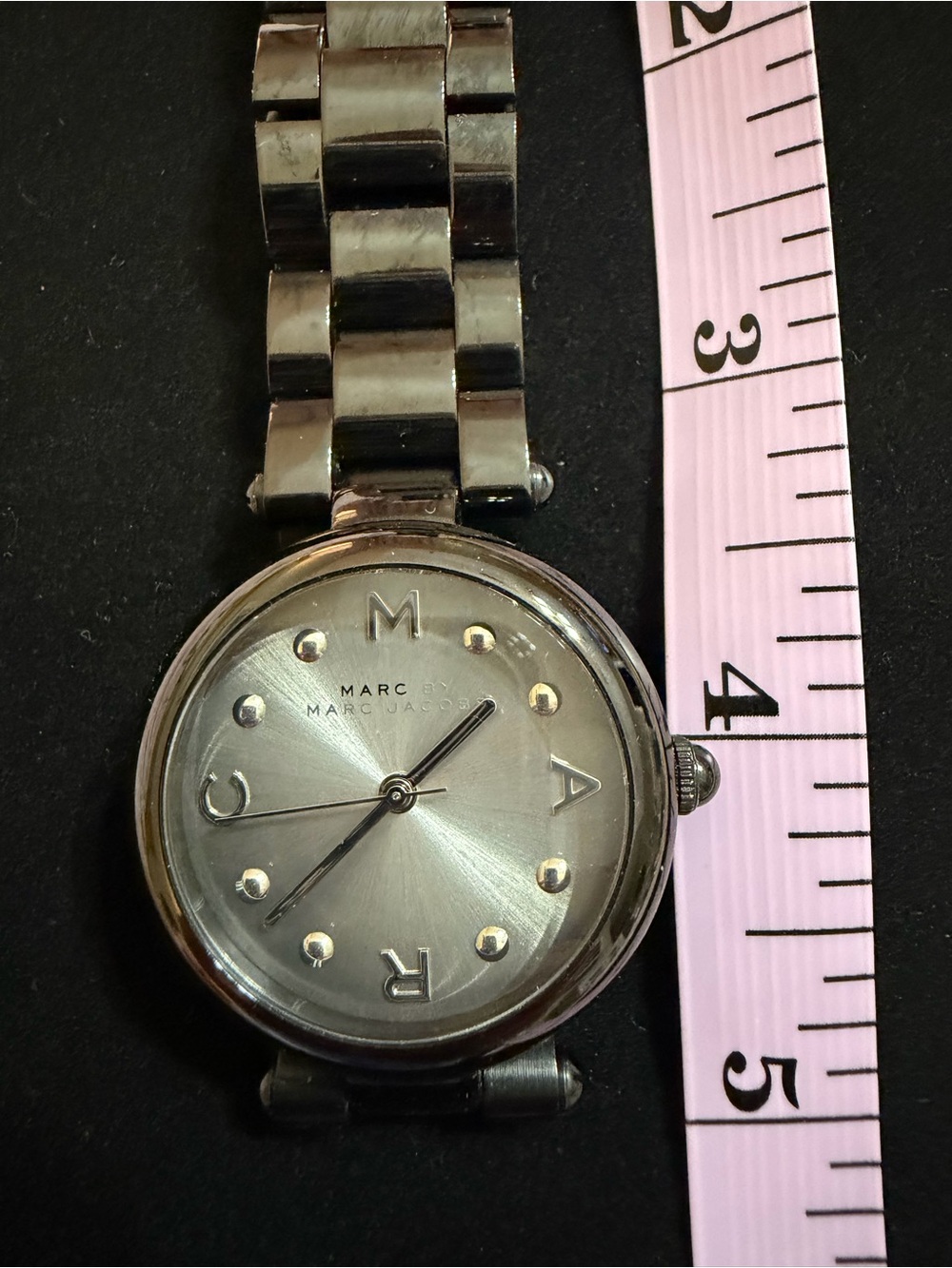 Marc Jacobs black ladies watch